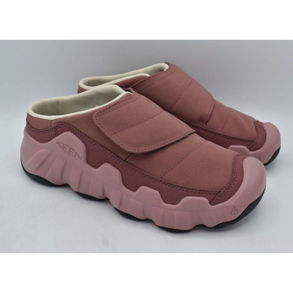 Keen Womens Size 9 Hypowser Wrap Rose Brown Pink Slip On Mules Shoes - Picture 3 of 12